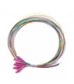 LC Pigtail 900um fiber 50/125 OM4 1 mt Confezione da 12 Pezzi di Colori Differenti